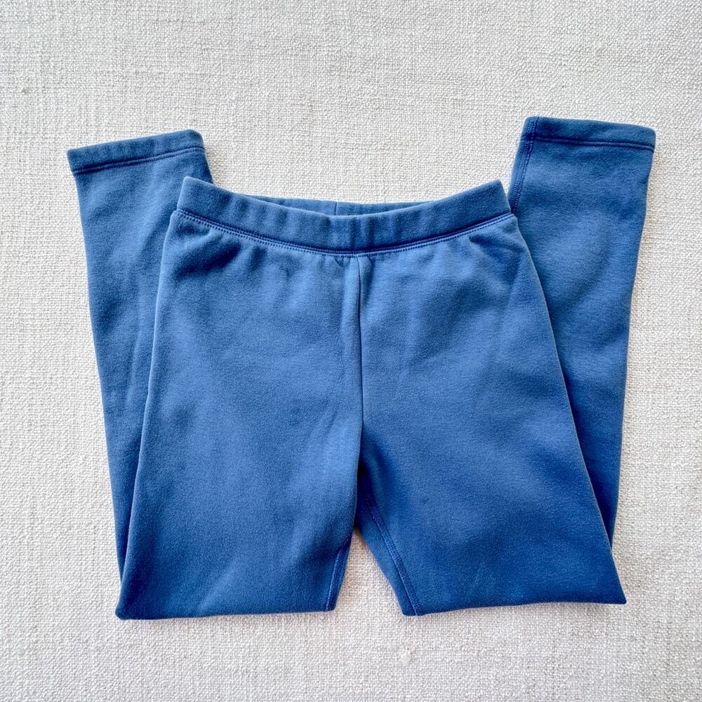 Primary Girl's Blue Fleece Leggings VGUC 10